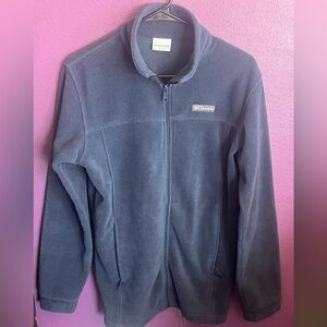 Columbia Navy Full-Zip Fleece Jacket